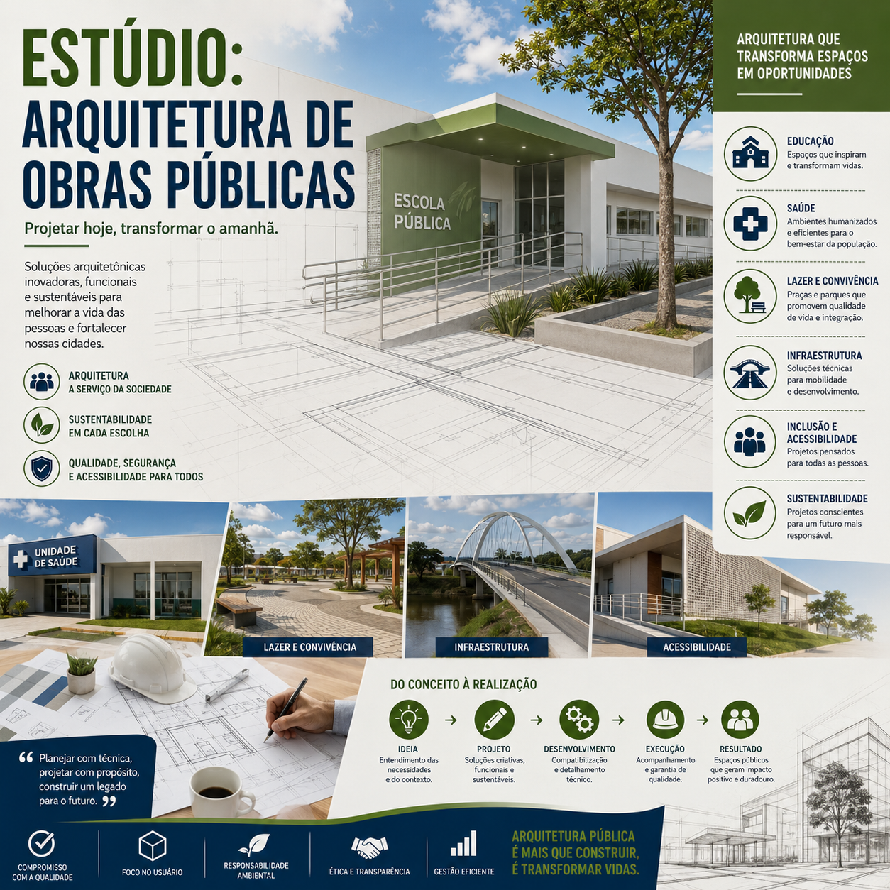 ARQUITETURA DE OBRAS PÚBLICAS