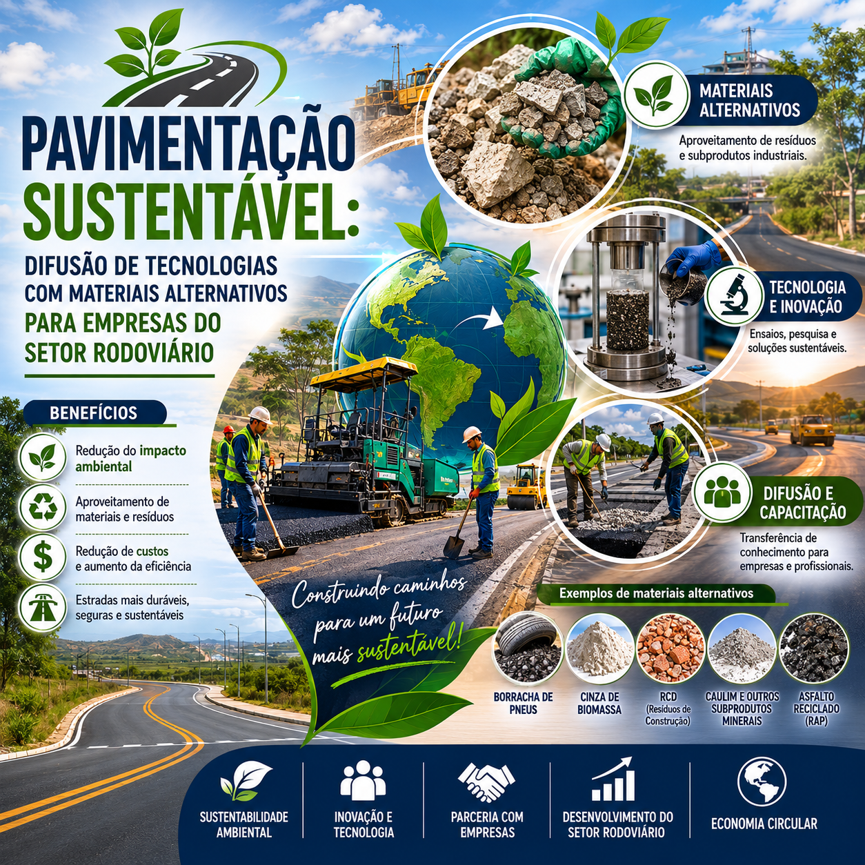 PAVIMENTAÇÃO SUSTENTÁVEL